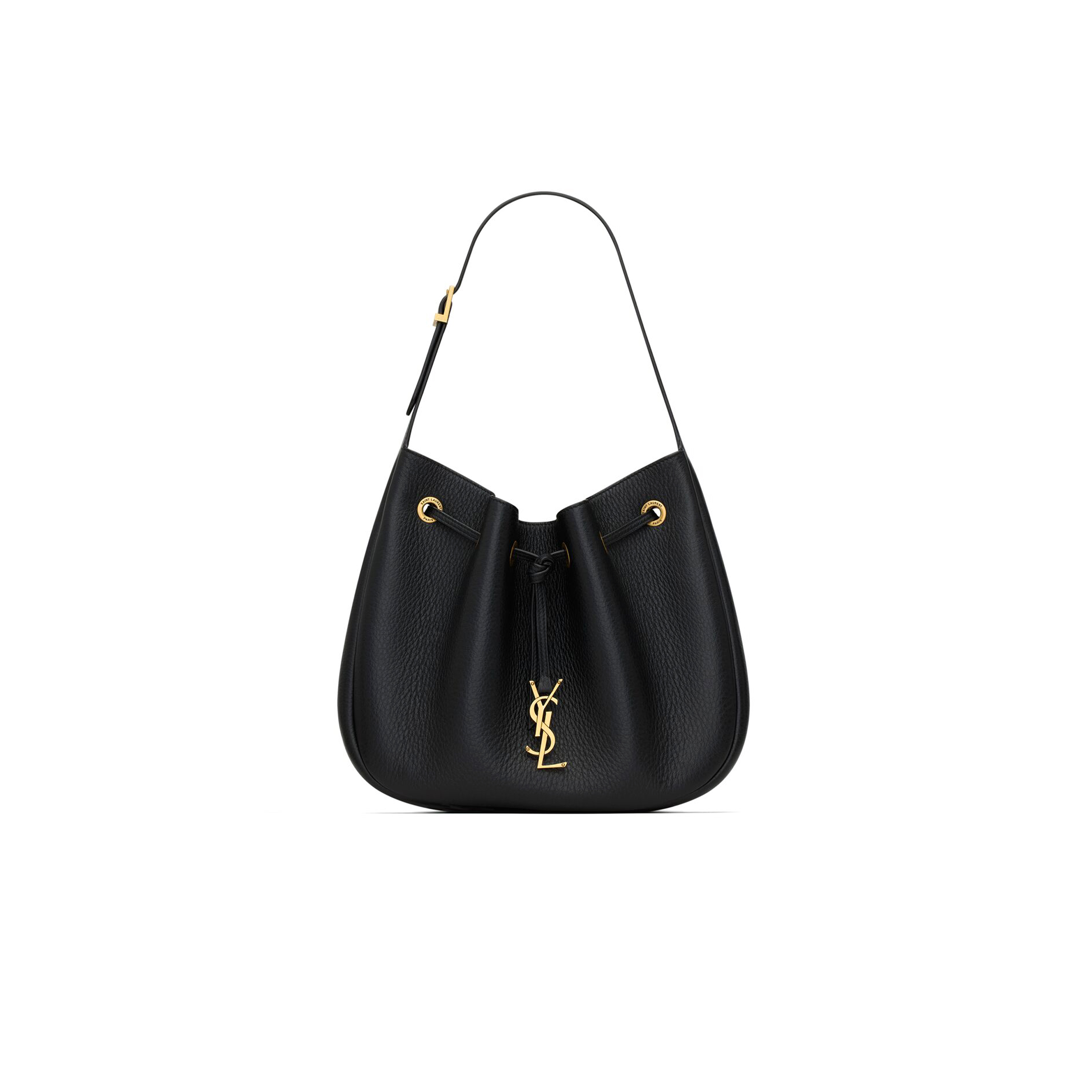 YSL PARIS VII MEDIUM HOBO BAG IN CROCODILE-EMBOSSED PATENT LEATHER 796626AADUU1000 (30*25*3cm)